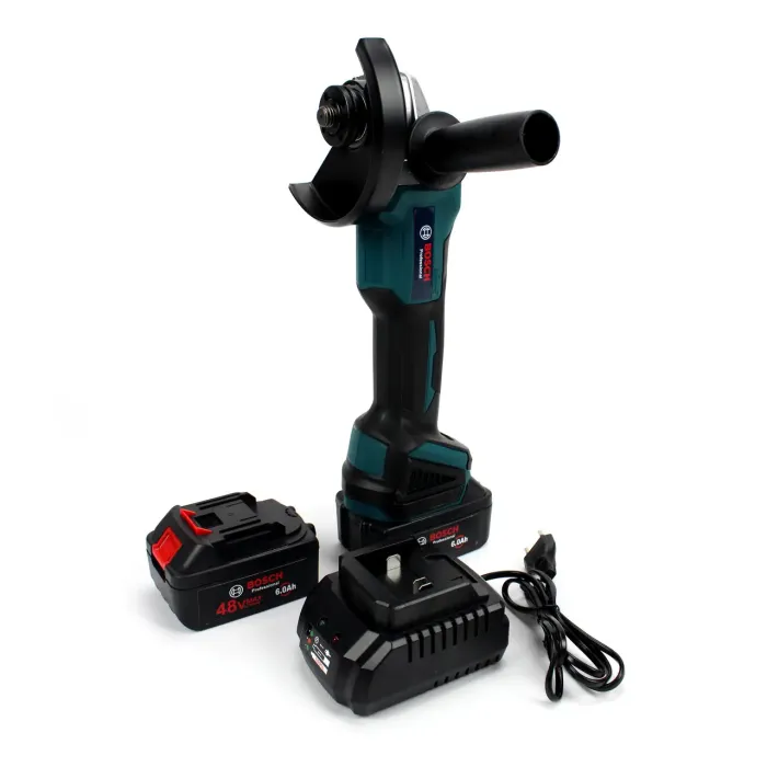 Акумуляторна болгарка Bosch GWX 48V-10C ( 48V, Ø125 мм). УШМ Бош, кутова шліфмашина, турбинка