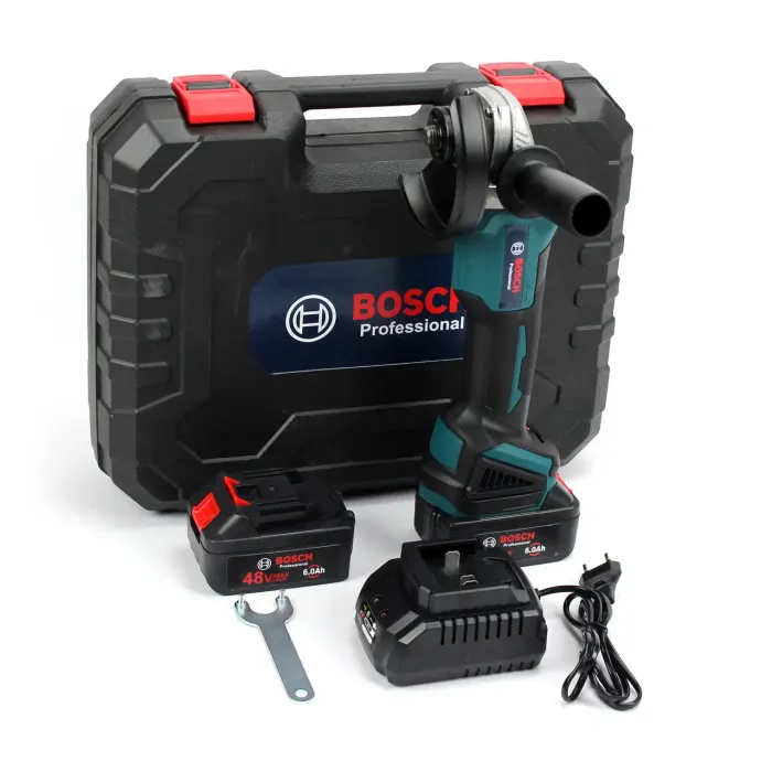 Акумуляторна болгарка Bosch GWX 48V-10C ( 48V, Ø125 мм). УШМ Бош, кутова шліфмашина, турбинка