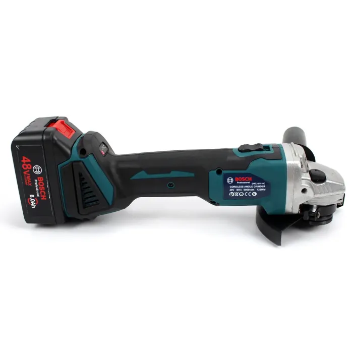 Акумуляторна болгарка Bosch GWX 48V-10C ( 48V, Ø125 мм). УШМ Бош, кутова шліфмашина, турбинка