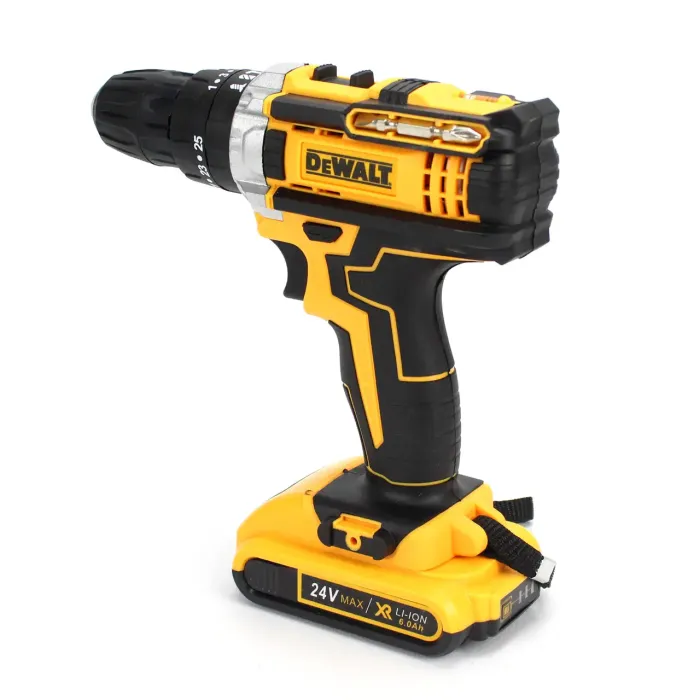 Ударний шуруповерт DeWALT DCD791 (24V, 6AH). Акумуляторний шуруповерт Деволт