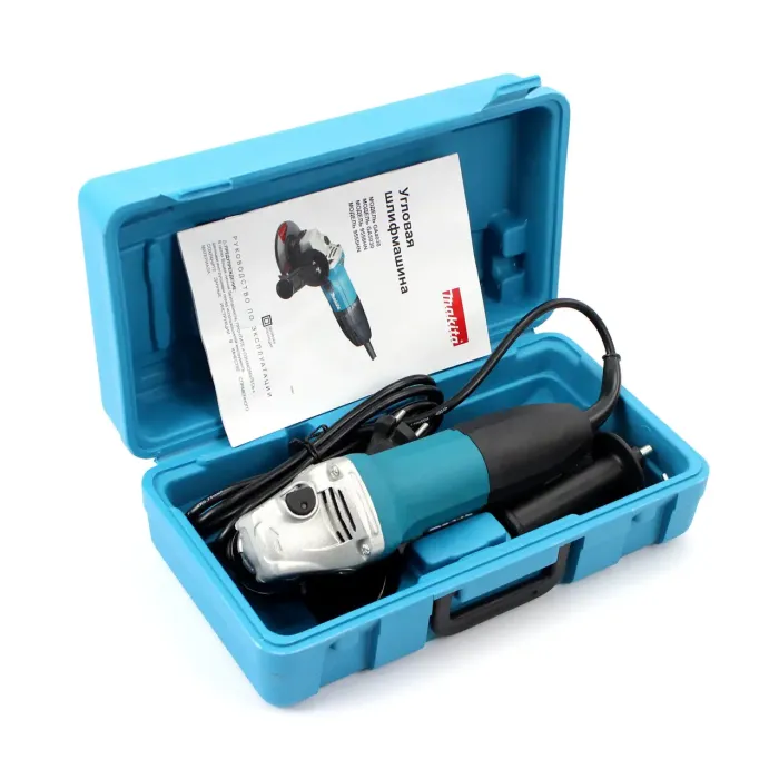 Болгарка Makita GA 5030 (720 Вт, 125 коло) у кейсі. Кутова шліфувальна машина Макіта GA5030