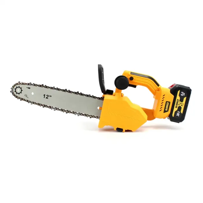 Акумуляторна пила DeWalt DCM122N (36V, 6Ah) — АКБ пила з автоматичним змащенням ланцюга