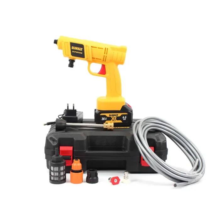 Акумуляторна ручна мийка DeWalt DCPW540B (36V, 6Ah, 26bar), АКБ мийка Деволт
