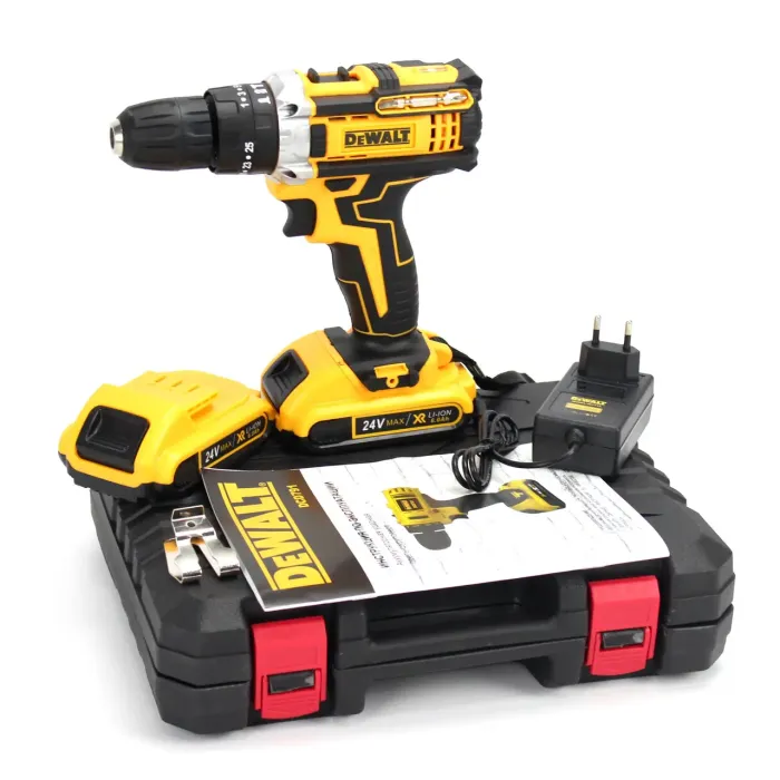 Ударний шуруповерт DeWALT DCD791 (24V, 6AH). Акумуляторний шуруповерт Деволт
