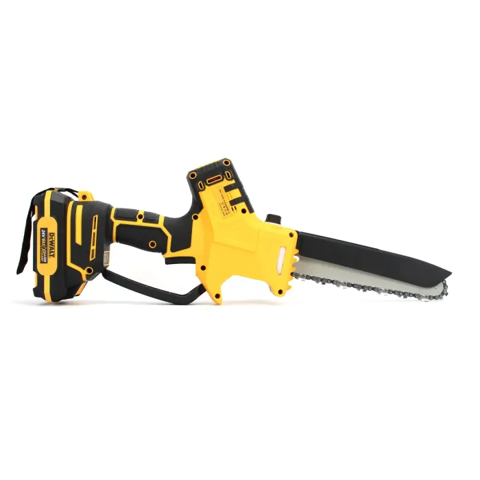 Акумуляторна безщіткова міні-пила DeWalt DCM190HN (24В, 5Аh, шина 20 см) з індикатором заряду