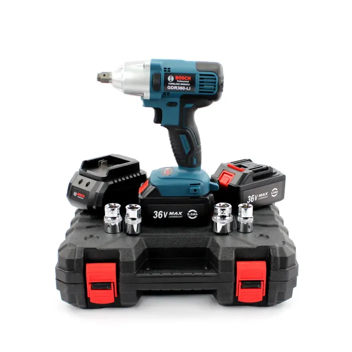 Акумуляторний гайковерт BOSCH GDR360-Li PRO (36V, 5AH). АКБ гайковерт Бош