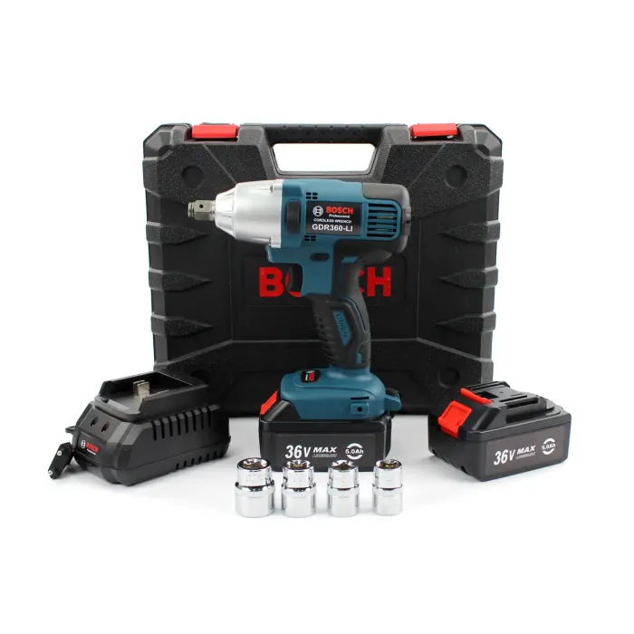Акумуляторний гайковерт BOSCH GDR360-Li PRO (36V, 5AH). АКБ гайковерт Бош