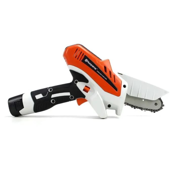 Акумуляторна міні-пила Husqvarna 10 см (18V, 2Аh) АКБ веткоріз Хускварна