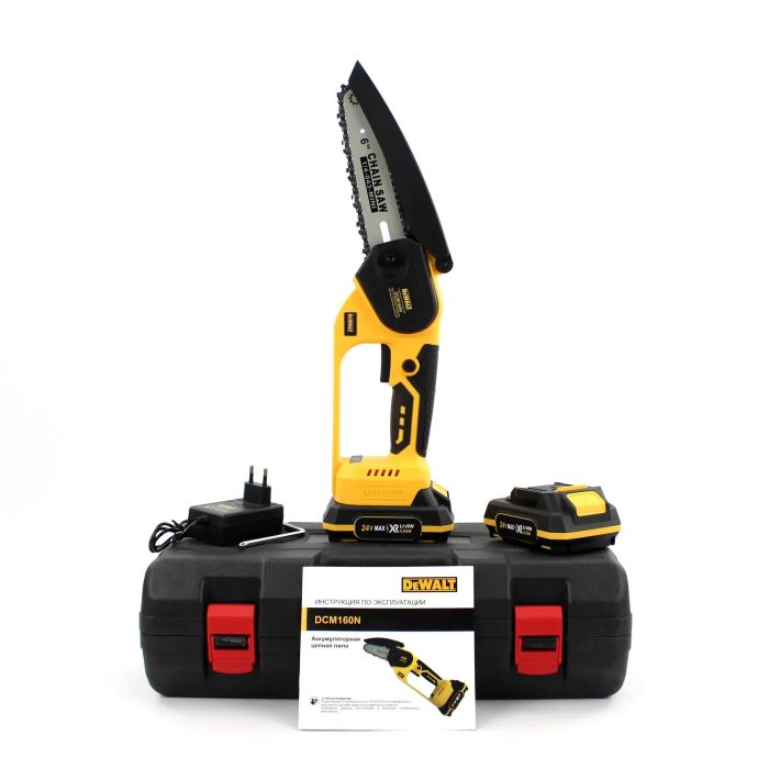 Легка АКБ мініпила для гілок DeWalt DCM160N