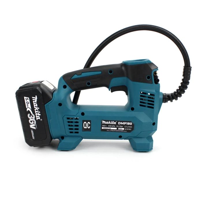 Компресор Makita DMP180 36V – акумуляторний, 12 л/хв, LED-індикатор тиску