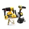 Набір 3в1 АКБ DeWalt 36V Шуруповерт УШМ Перфоратор